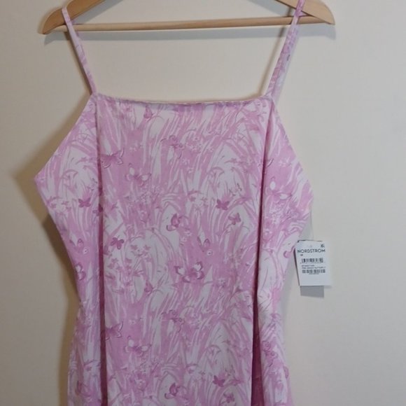 BP. Stretch Butterfly Pattern Cotton  Body-Con Minidress - Picture 4 of 9